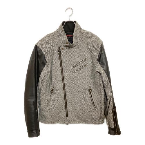 HONDA (ホンダ) ツイードライダースジャケット OSYEX-W3Z @MS メンズ SIZE 3L グレー