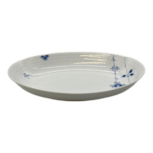 ROYAL COPENHAGEN (ロイヤル・コペンハーゲン) オーバルプレート 27㎝. ブルーパルメッテ