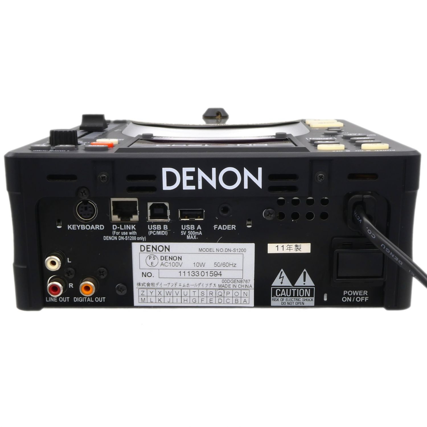 DENON (デノン) DN-S1200 CDJ CD/USBメディアプレイヤーコントローラー｜トレファクONLINE
