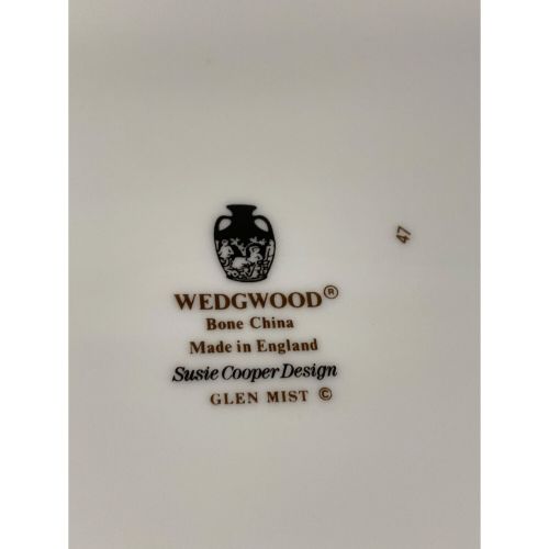 Wedgwood (ウェッジウッド) プレート 経年シミ有 GLEN MIST