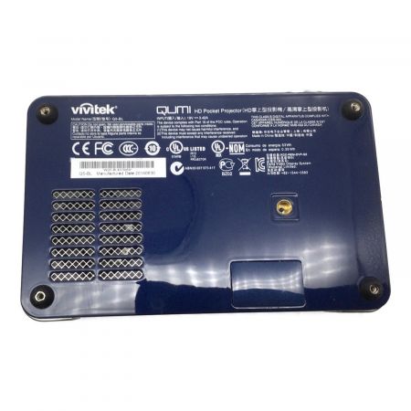 VIVITEK QUMI プロジェクター Q5-BL