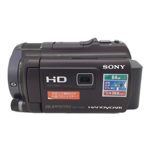 SONY デジタルビデオカメラ HDR-PJ630V(T)