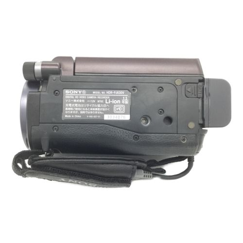 スーパー SONY プロジェクター付きビデオカメラHDR-PJ630V | www