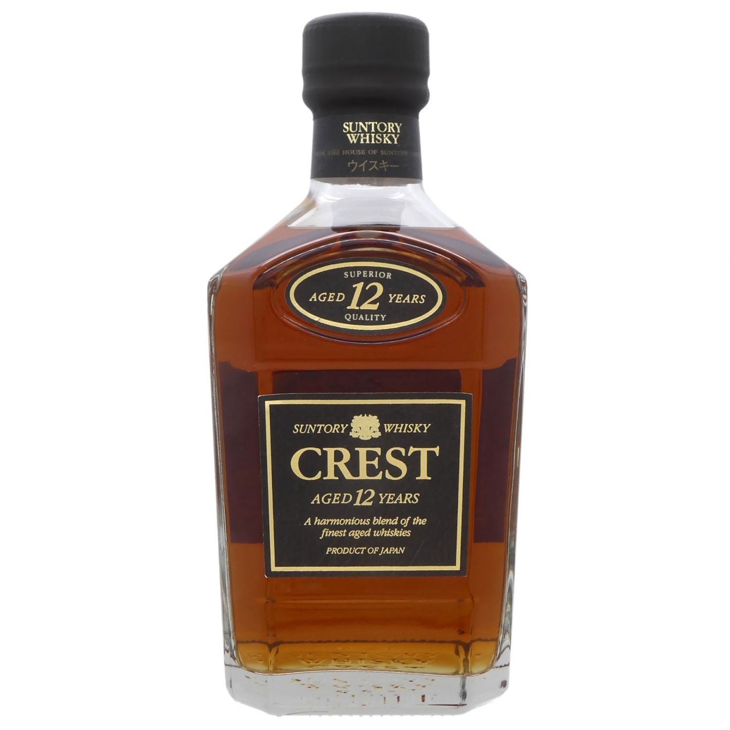 サントリー クレスト12年(初期ボトル) 箱付き ブレンデッド  ウイスキー