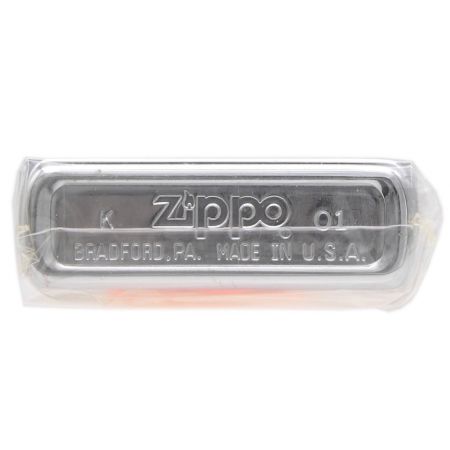 ZIPPO (ジッポ)  200 REG BRUSH FIN CHROME 2001年製