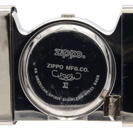 Zippo ジッポ　置き時計セット　TIME TANK シリアルナンバー　USA