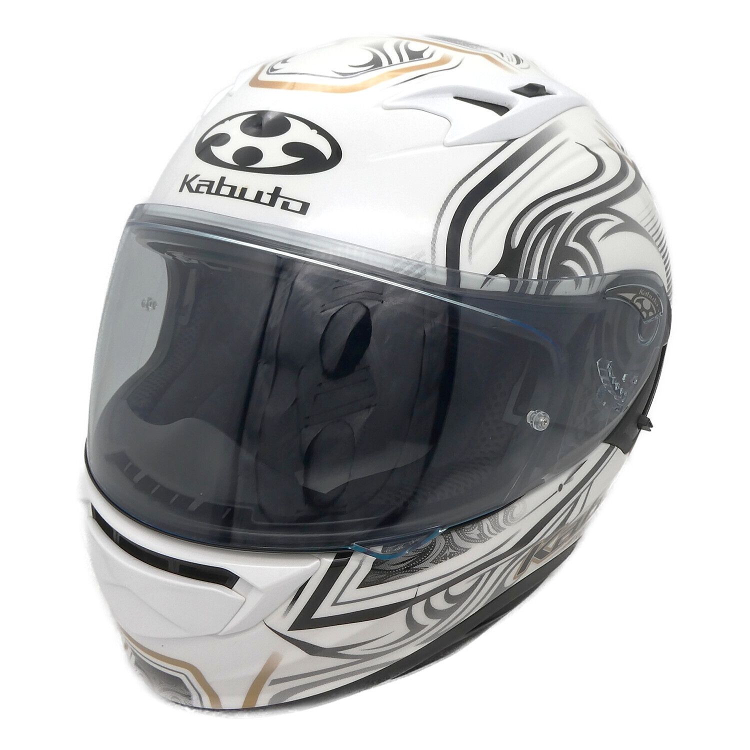 OGK ヘルメット KABUTO KAMUI3 パールホワイト XLサイズヘルメ
