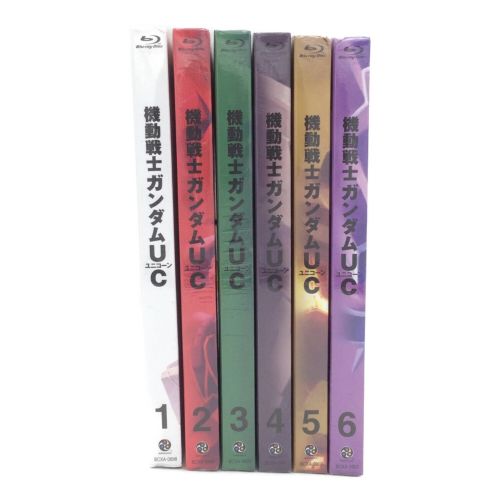 サンライズ 機動戦士ガンダムUC Blu-ray 1～6セット ガンダム35thアニバーサリーアンコール版 期間限定生産商品