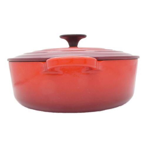 LE CREUSET (ルクルーゼ) ココット・ジャポネーズ 24cm チェリーレッド