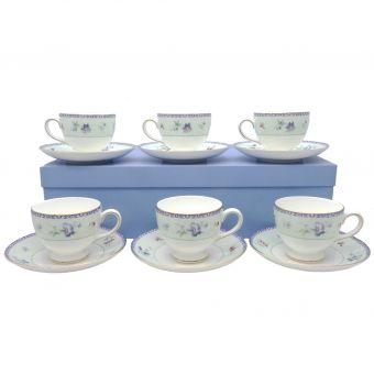 Wedgwood (ウェッジウッド) MEADOW FIELD メドウフィールド カップ&ソーサー 6Pセット