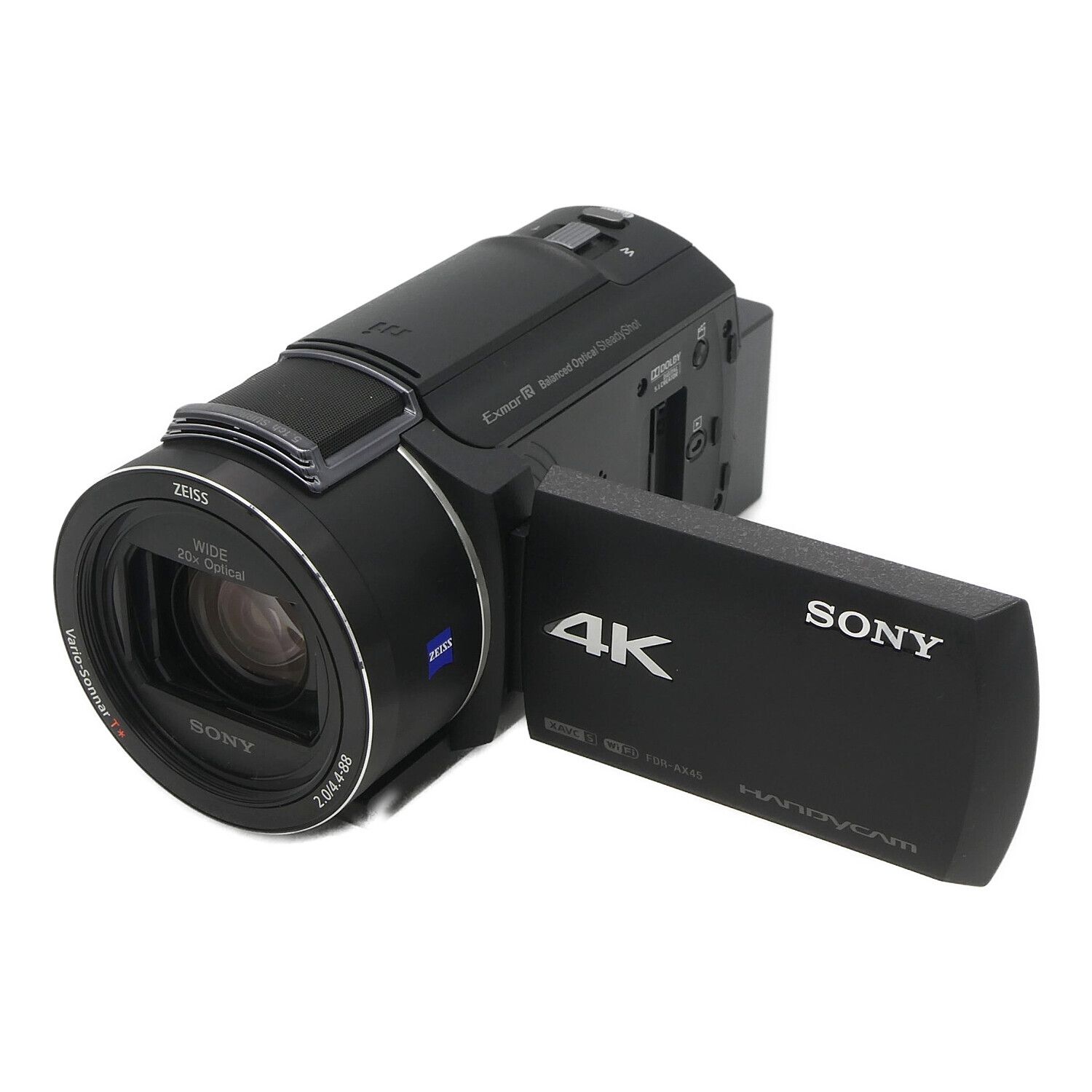 SONY (ソニー) デジタル4Kビデオカメラレコーダー FDR-AX45 ブラック ...