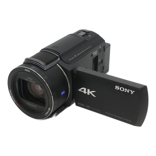スマホ/家電/カメラ未使用 FDR-AX45 ブラック ソニー デジタル4Kビデオ