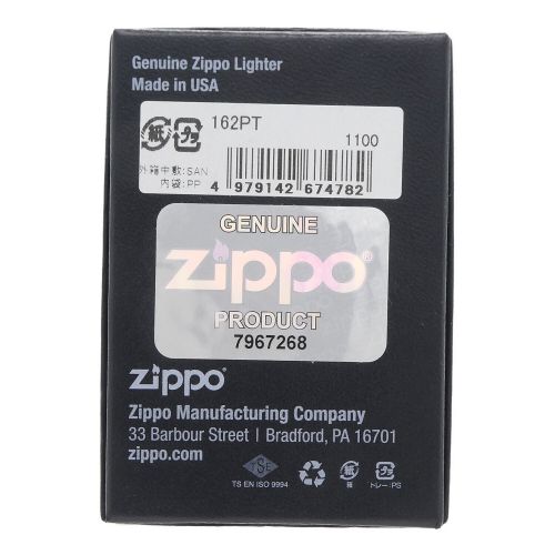 ZIPPO (ジッポ) ARMOR PLATINUM PLATING 162PT 2021年製