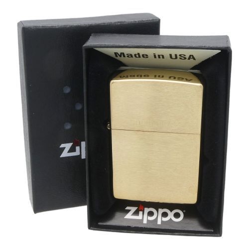 ZIPPO (ジッポ) BRUSHED BRASS 204 2021年 ブラスサステーナ