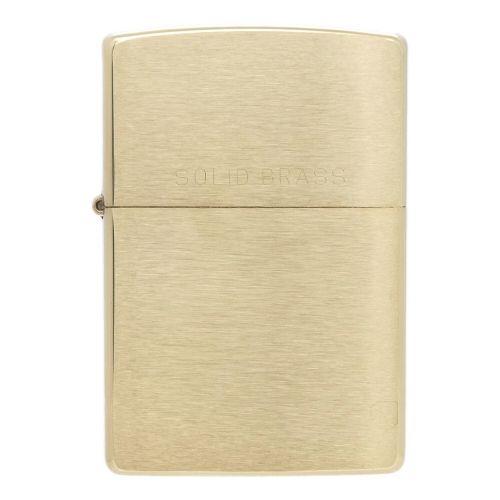 ZIPPO (ジッポ) BRUSHED BRASS 204 2021年 ブラスサステーナ