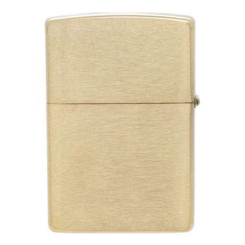 ZIPPO (ジッポ) BRUSHED BRASS 204 2021年 ブラスサステーナ