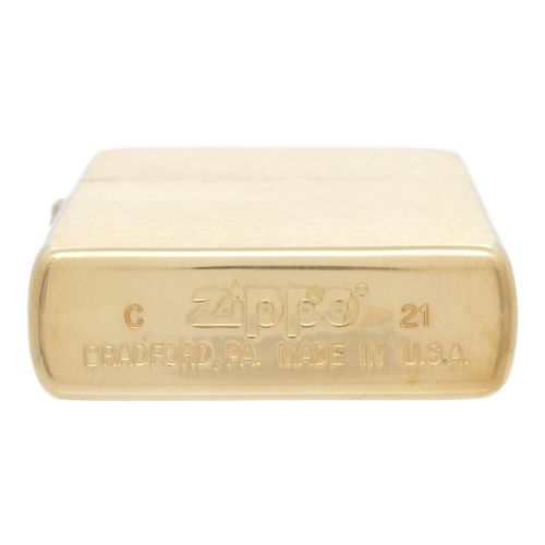 ZIPPO (ジッポ) BRUSHED BRASS 204 2021年 ブラスサステーナ