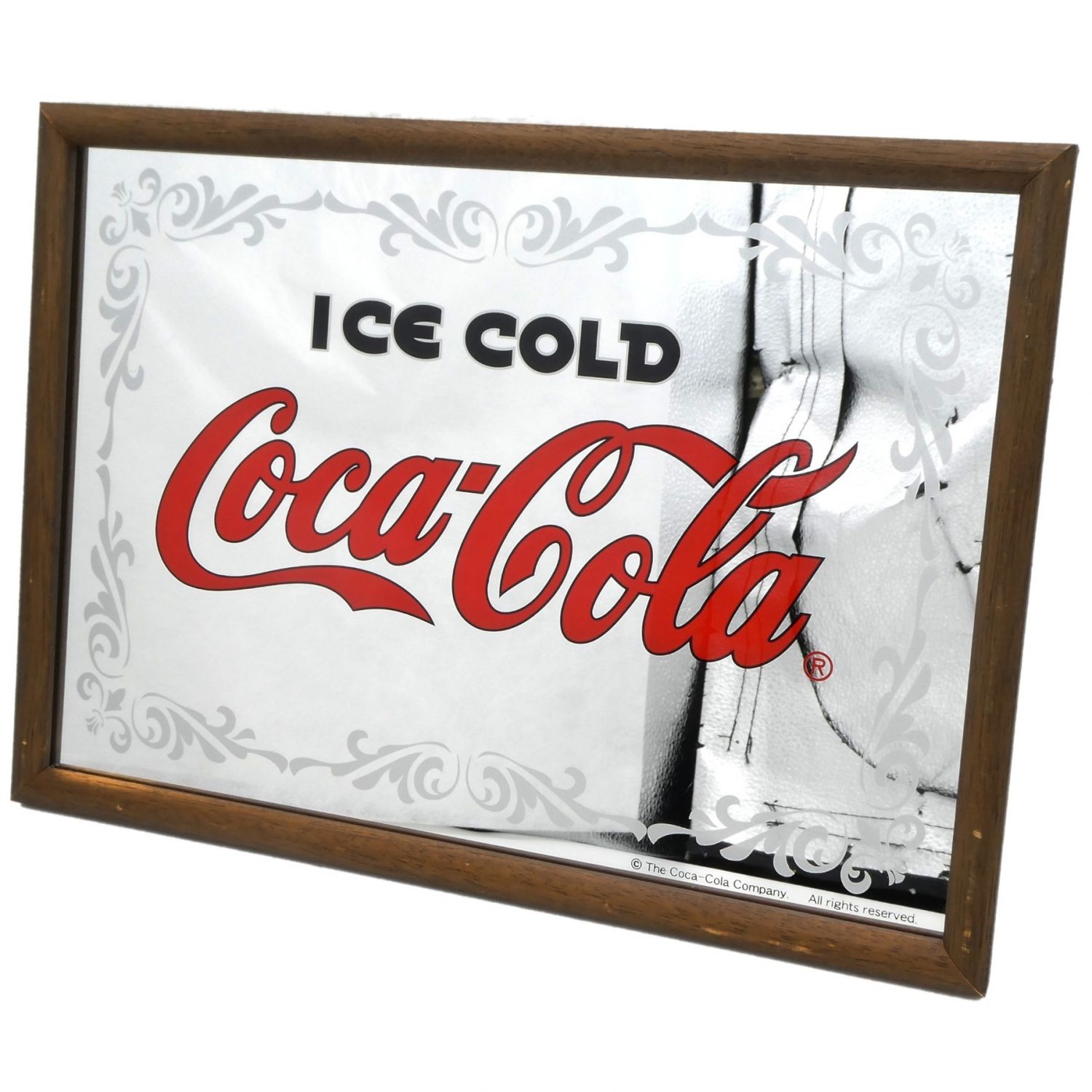 Coca-Cola (コカ・コーラ) ICE COLD パブミラー｜トレファクONLINE