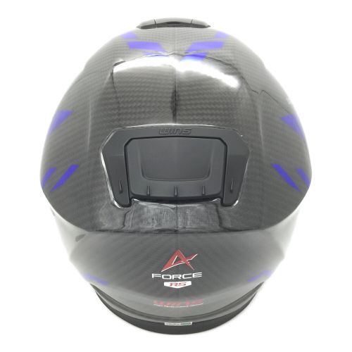 WINS (ウィンズ) バイク用ヘルメット SIZE XL A FORCE RS FLASH カーボン×アルマイトブルー 2022.9 PSCマーク(バイク用ヘルメット)有