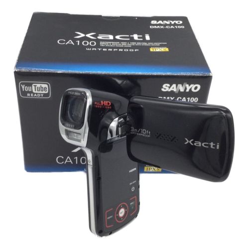 SANYO Xacti DMX-CA100 ブラック サンヨー ザクティ 防水宜しくお願い 