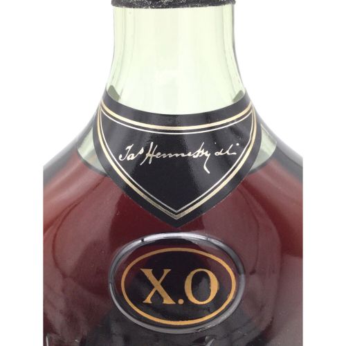 ヘネシー (Hennessy) コニャック X.O 700ml 金キャップ グリーンボトル