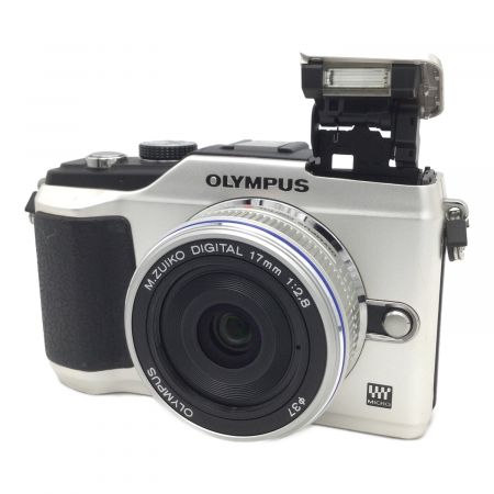 OLYMPUS (オリンパス) PEN Lite E-PL2 ミラーレス一眼カメラ パンケーキレンズ+標準ズームレンズセット