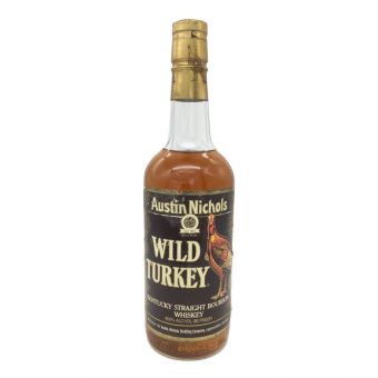 WILD TURKEY (ワイルドターキー) バーボンウイスキー 750ml 40.0% ブラウンラベル 1991年ラベル