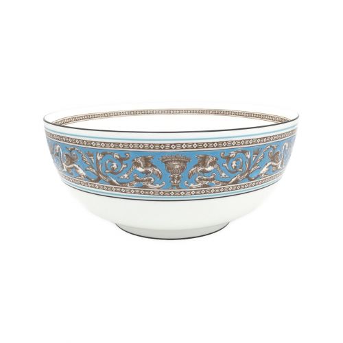 Wedgwood ボール 20cm フロレンティーン ターコイズ