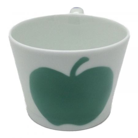 深川製磁 SG アップリケ緑 マグカップ