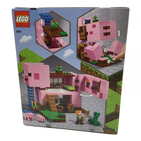 LEGO (レゴ) 男の子おもちゃ 箱凹み有 レゴ マインクラフト ブタのおうち