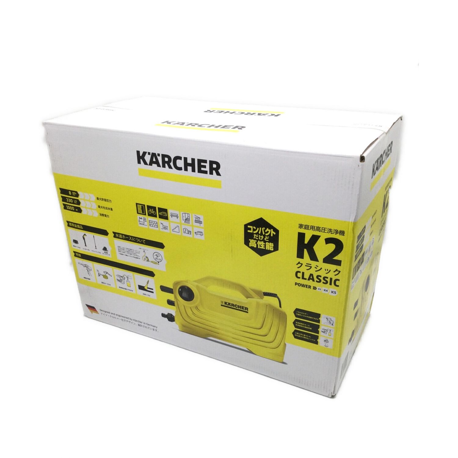 ケルヒャー 高圧洗浄クリーナー K2 クラシック 程度S(未使用品) 〇
