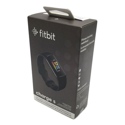 fitbit (フィットビット) Charge5 フィットネストラッカー FB421BKBK