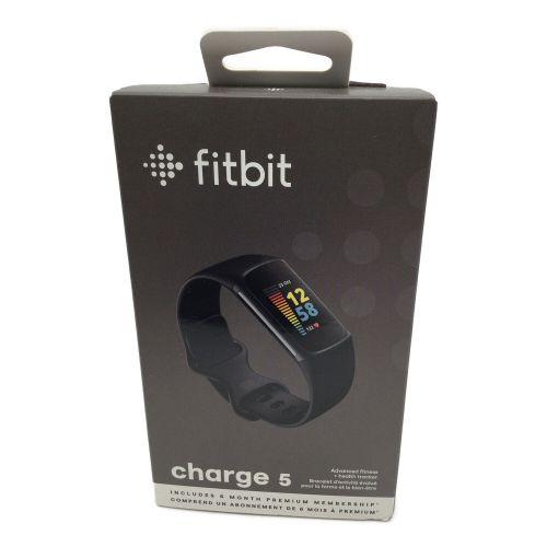 fitbit (フィットビット) Charge5 フィットネストラッカー FB421BKBK