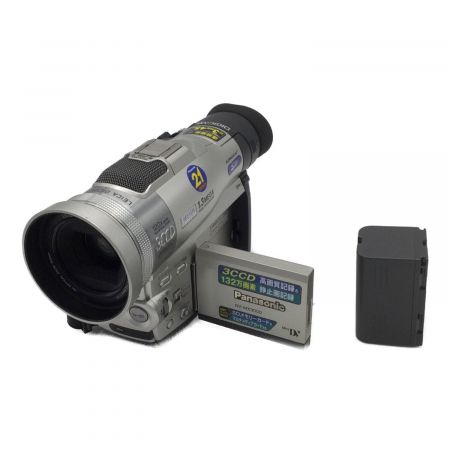 Panasonic (パナソニック) デジタルビデオカメラ ※バッテリー保証無し /静止画SD対応 /アクセサリーキットセット 132万画素 MiniDV対応 NV-MX3000 VY0540994 未使用品