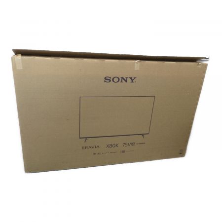 SONY (ソニー) 液晶テレビ KJ-75X80K 2022年製 75インチ 4K対応液晶パネル 地デジチューナー×3