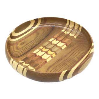 若林木工所 箱根寄木細工 菓子鉢
