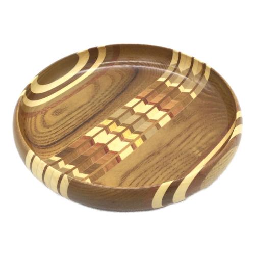 若林木工所 箱根寄木細工 菓子鉢