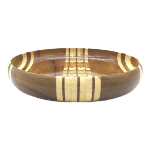 若林木工所 箱根寄木細工 菓子鉢