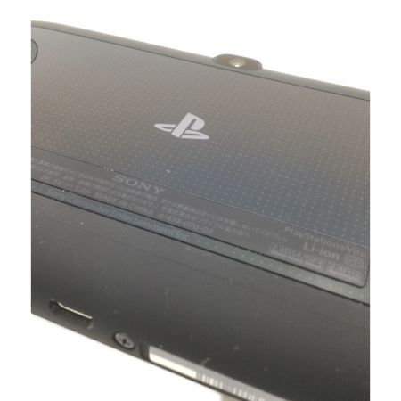 SONY PlayStationVITA ブラック PCH-2000 Wi-Fiモデル