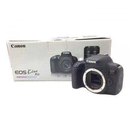 CANON (キャノン) デジタル一眼レフカメラ ダブルレンズセット EOS KISS X9i