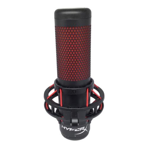HYPERX (ハイペックス) QuadCast HX-MICQC-BK