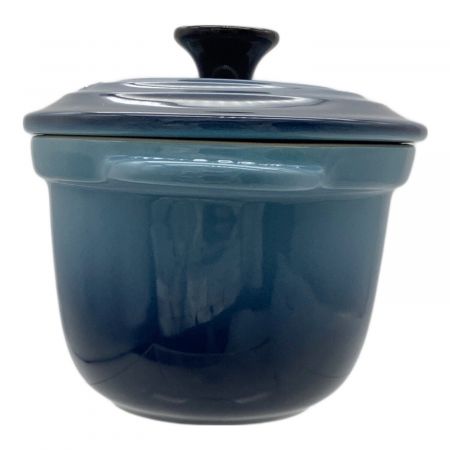 LE CREUSET (ルクルーゼ) ミニココット ブルー エブリィ｜トレファクONLINE