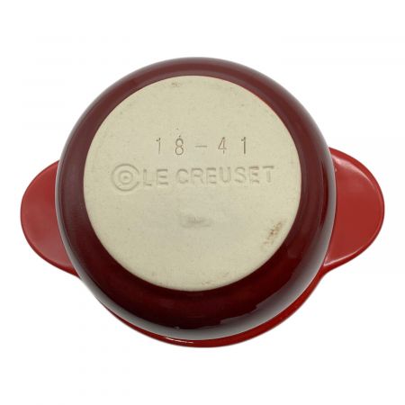 LE CREUSET (ルクルーゼ) ミニココットチェリーレッド エブリィ