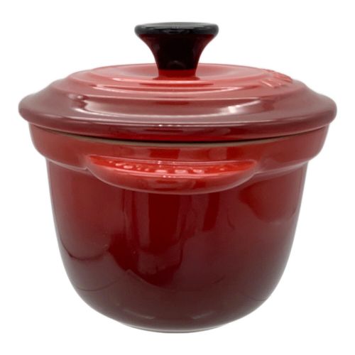 LE CREUSET (ルクルーゼ) ミニココットチェリーレッド エブリィ