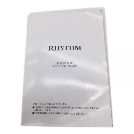 RHYTHM (リズム) オニックス電波時計 4RY685HG05 RHG-S48｜トレファク