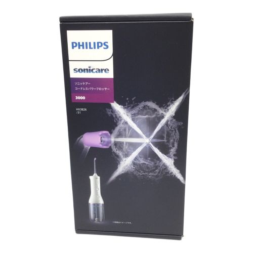 Philips (フィリップス) ソニックケアー コードレスパワーフロッサー 3000 HX3826