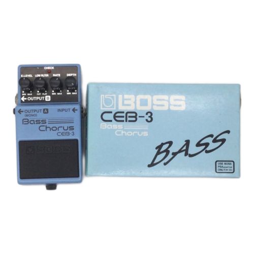 BOSS (ボス) エフェクター Bass Chorus ベースコーラス CEB-3