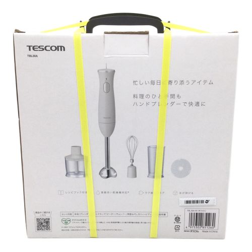 TESCOM (テスコム) ハンドブレンダー TBL30A　未使用品