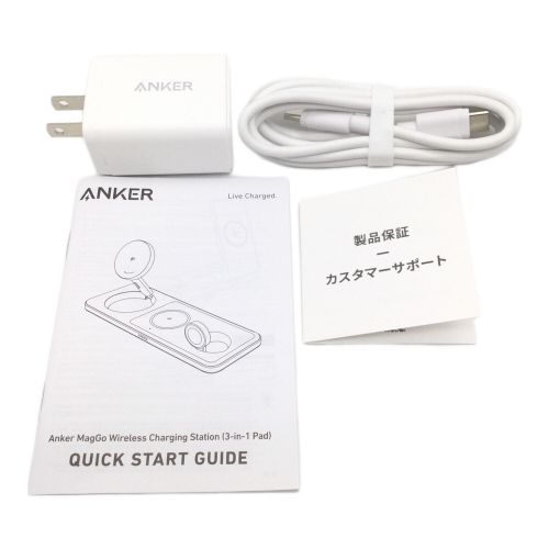 Anker (アンカー) 充電器 MagGo Wireless Charging Station (3-in-1 Pad)