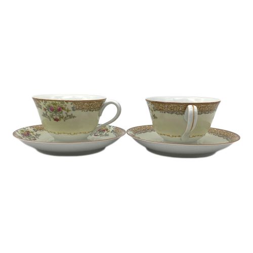 Noritake (ノリタケ) カップ&ソーサー 2Pセット